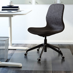 LÅNGFJÄLL - Conference chair, Gunnared dark grey/black