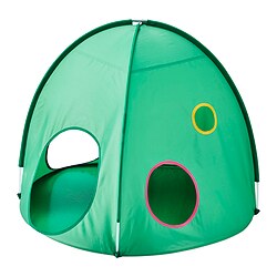 DVÄRGMÅS - Children's tent, green