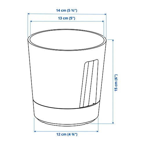 VÅRDTRÄD Measurement Illustration