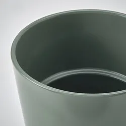 SOJABÖNA - Pot tanaman, abu-abu/hijau, 12 cm
