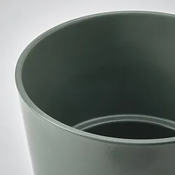 SOJABÖNA - Pot tanaman, abu-abu/hijau, 15 cm