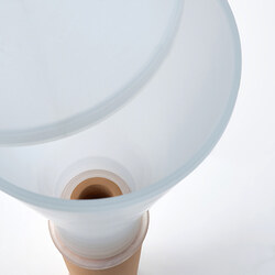 SVÄMSKOG - Self-watering insert, terracotta/transparent, 25 cl