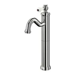 HAMNSKÄR - Keran mixer wastafel, tinggi, dilapisi krom