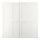 GRIMO - pair of sliding doors, white, 200x201 cm | IKEA Indonesia - PE803662_S1