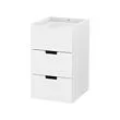 NORDLI - lemari 3 laci modular, putih, 40x68 cm | IKEA Indonesia - PE660203_S2