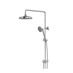VOXNAN - Kit head/handshower dengan diverter, dilapisi krom
