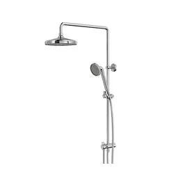 VOXNAN - Kit head/handshower dengan diverter, dilapisi krom