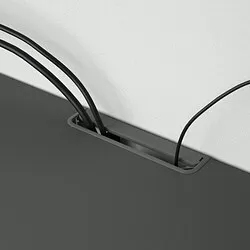 BESTÅ - Meja TV, abu-abu tua, 180x40x38 cm
