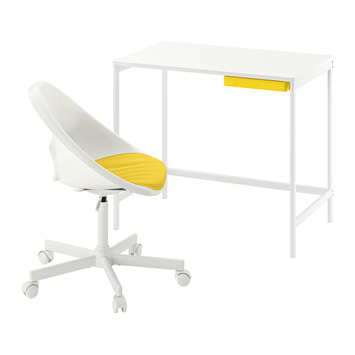 ENKROKEN/LOBERGET desk and chair