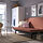 NYHAMN - 3-seat sofa-bed, with foam mattress/Skartofta red/brown | IKEA Indonesia - PE886542_S1
