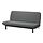 NYHAMN - sofa tempat tidur 3 dudukan, dengan kasur kantong pegas/Skartofta hitam/abu-abu muda | IKEA Indonesia - PE886552_S1