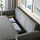 VRETSTORP - sofa tempat tidur 3 dudukan, Hakebo abu-abu tua | IKEA Indonesia - PE886555_S1