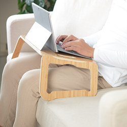 BRÄDA - Laptop support, bamboo veneer, 42x30 cm