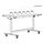 MITTZON foldable table with castors