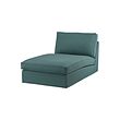 KIVIK - Chaise longue, Kelinge abu-abu toska