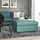 KIVIK - footstool with storage, Kelinge grey-turquoise | IKEA Indonesia - PE848096_S1