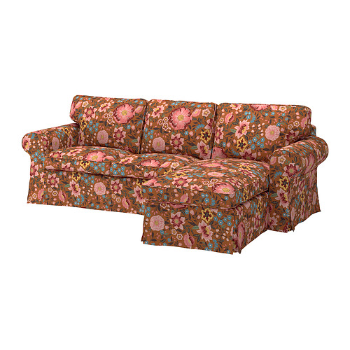 EKTORP sarung sofa 3 dudukan+chaise longue