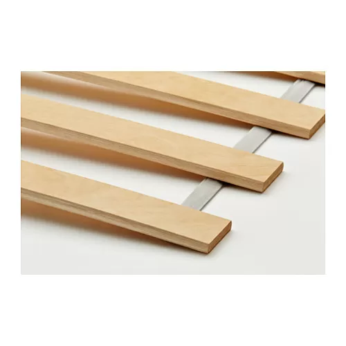 MALM bed frame with mattress