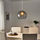 JAKOBSBYN pendant lamp shade, frosted glass/grey, 30 cm | IKEA Indonesia