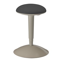NILSERIK - Standing support, beige/Vissle dark grey