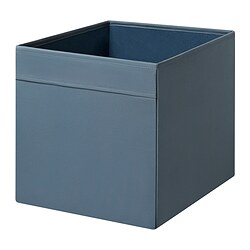 DRÖNA - Kotak, biru, 33x38x33 cm