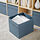 DRÖNA - box, blue, 33x38x33 cm | IKEA Indonesia - PE924753_S1