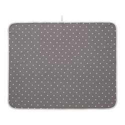 LEN - Babycare mat, dotted/grey, 90x70 cm