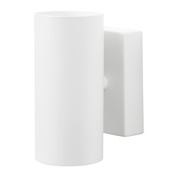 NYMÅNE - Wall up/downlighter, wired-in, white