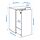 SMÅSTAD - pull-out storage unit, white, 80x57x108 cm | IKEA Indonesia - PE924906_S1