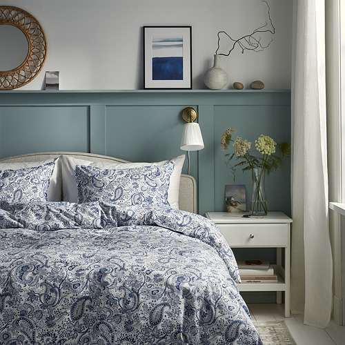 RODGERSIA duvet cover and 2 pillowcases