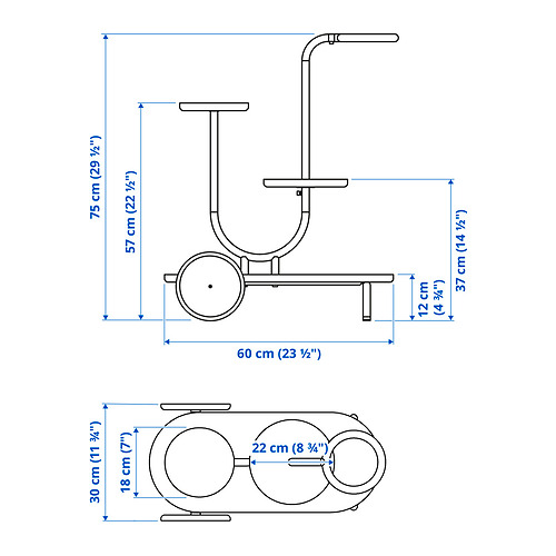 CHILISTRÅN Measurement Illustration