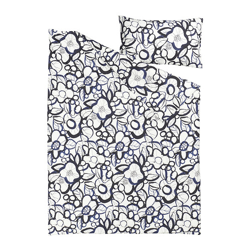 HÄRLIR sarung duvet dan sarung bantal