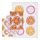 TORVFLY - tea towel, patterned/orange, 45x60 cm | IKEA Indonesia - PE804625_S1