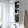 LETTAN - mirror cabinet with doors, mirror effect/mirror glass, 60x15x95 cm | IKEA Indonesia - PE953322_S1