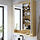 FAXÄLVEN - kabinet cermin dg lampu built-in, efek kayu oak, 80x15x95 cm | IKEA Indonesia - PE953332_S1