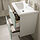 TVÄLLEN/ENHET - wash-stnd w drawers/wash-basin/tap, white/pale grey-green, 64x43x65 cm | IKEA Indonesia - PE887065_S1