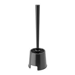 BOLMEN - Tempat dan sikat toilet, hitam