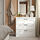 SONGESAND - chest of 3 drawers, white, 82x81 cm | IKEA Indonesia - PE953376_S1
