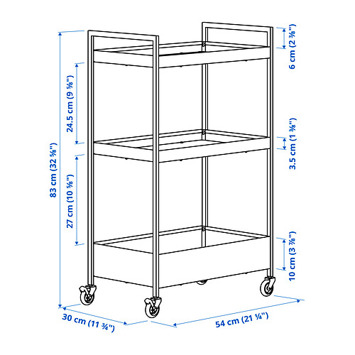 NISSAFORS Measurement Illustration