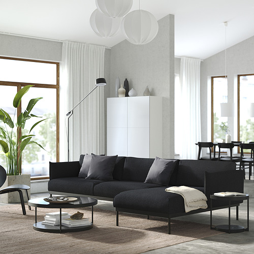 ÄPPLARYD sofa 4 dudukan dengan chaise longue
