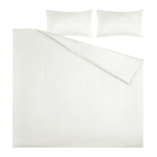NATTJASMIN sarung duvet dan 2 sarung bantal