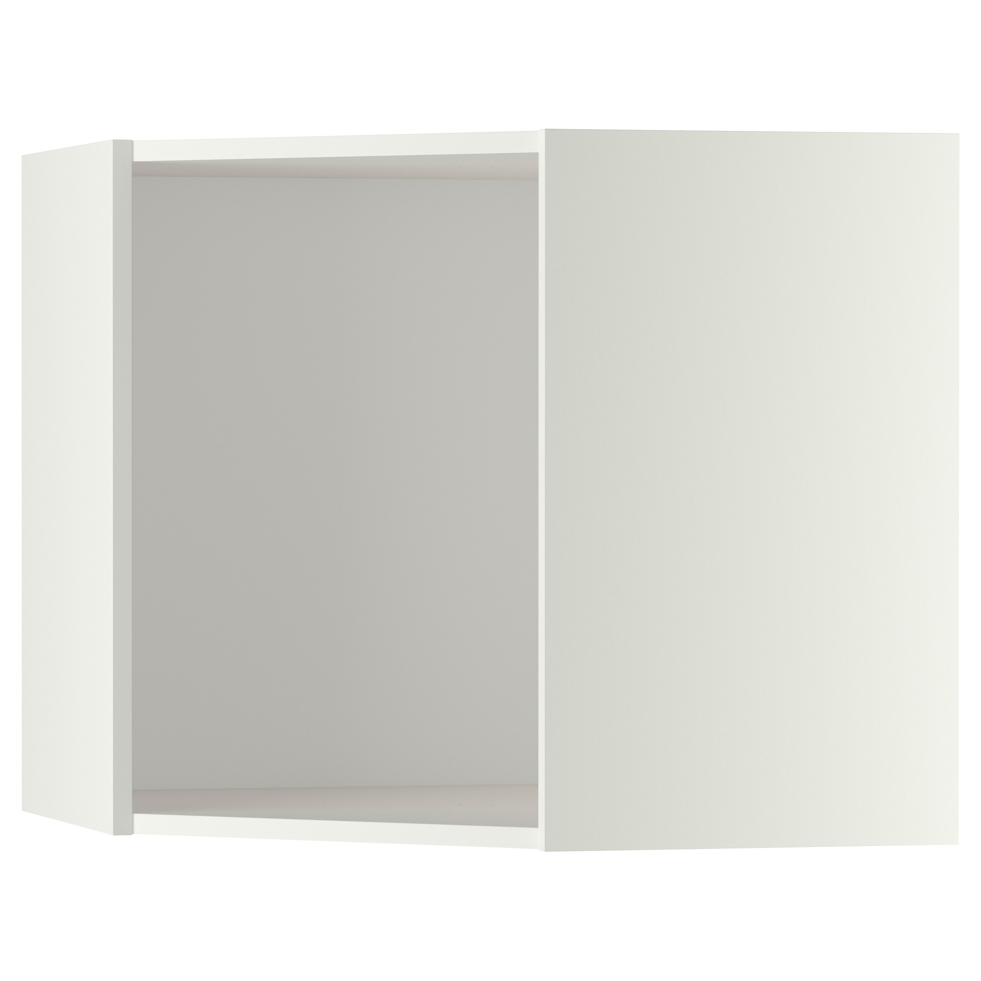 Metod Corner Wall Cabinet Frame White Ikea Indonesia