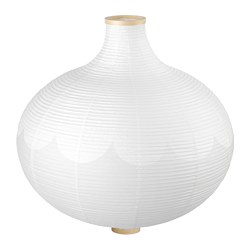 RISBYN - Kap lampu gantung, bentuk bawang/putih, 57 cm