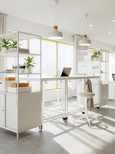 TROTTEN kabinet dengan pintu geser