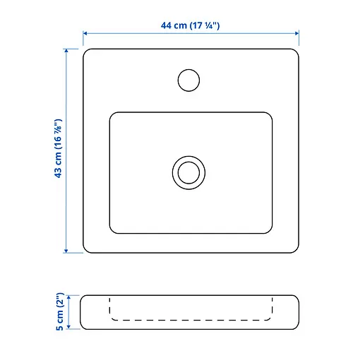 TVÄLLEN Measurement Illustration