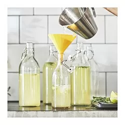 UPPFYLLD - Funnel, bright yellow, 11 cm