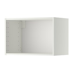 METOD - Rangka untuk kabinet dinding, putih, 60x37x40 cm