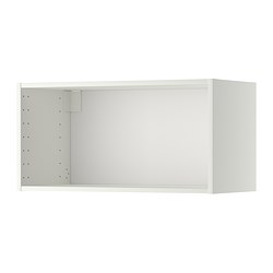 METOD - Wall cabinet frame, white, 80x37x40 cm