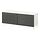 BESTÅ - TV bench with doors, white Mörtviken/Stubbarp/dark grey, 120x42x48 cm | IKEA Indonesia - PE953437_S1