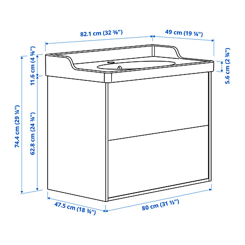 RUTSJÖN/TÄNNFORSEN Measurement Illustration